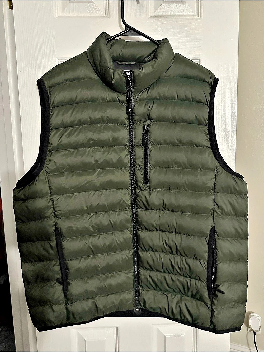 32 Degrees Lightweight Down Alternative Puffer Vest Green XL